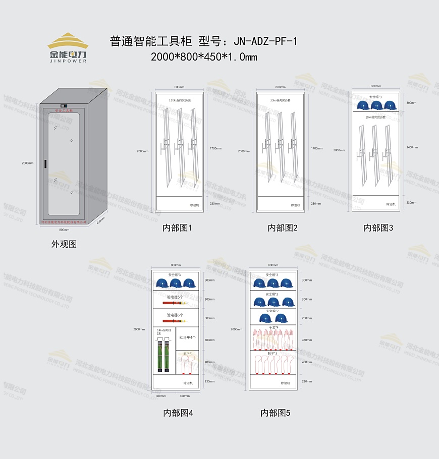 工具柜設計圖案例2